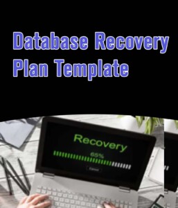 Database Recovery Plan Template