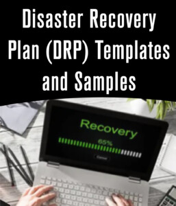 Disaster Recovery Plan (DRP) templates and Samples