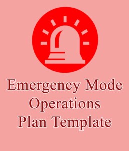 Emergency Mode Operation Plan Template